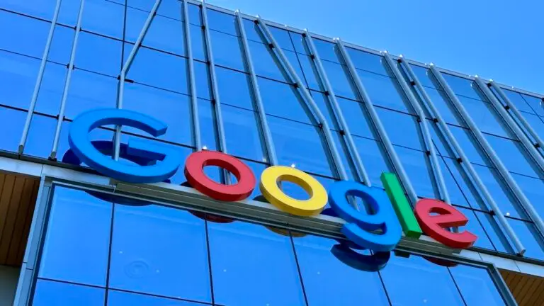 Google logo building — Google AI SEO Guide 2026